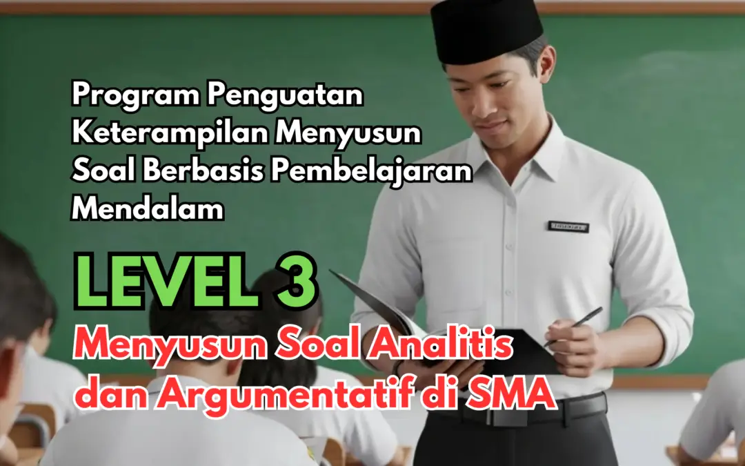 Level 3 | Menyusun Soal Analitis dan Argumentatif di Jenjang SMA
