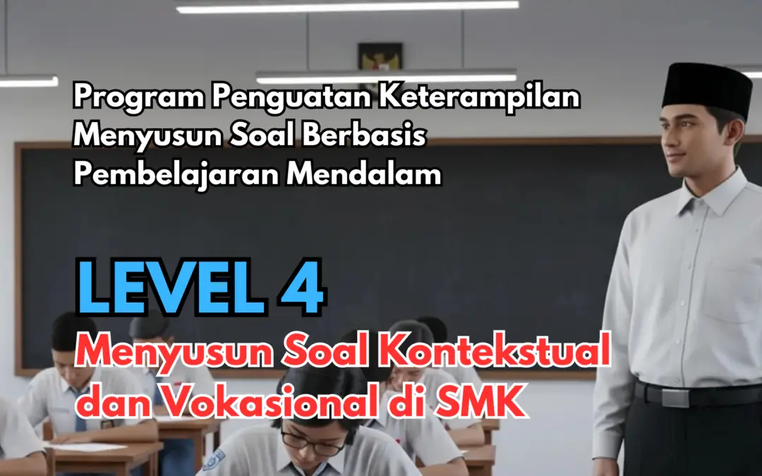 Level 4 | Menyusun Soal Kontekstual dan Vokasional di SMK